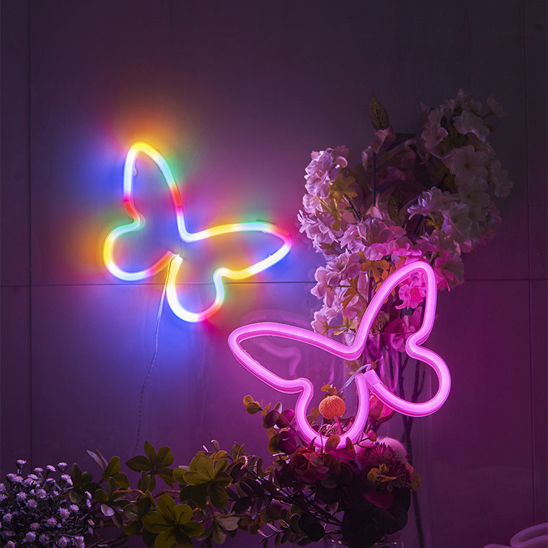 LED Butterfly Alien Planet New Style Light Amazon New Product Neon Decoration Night Light