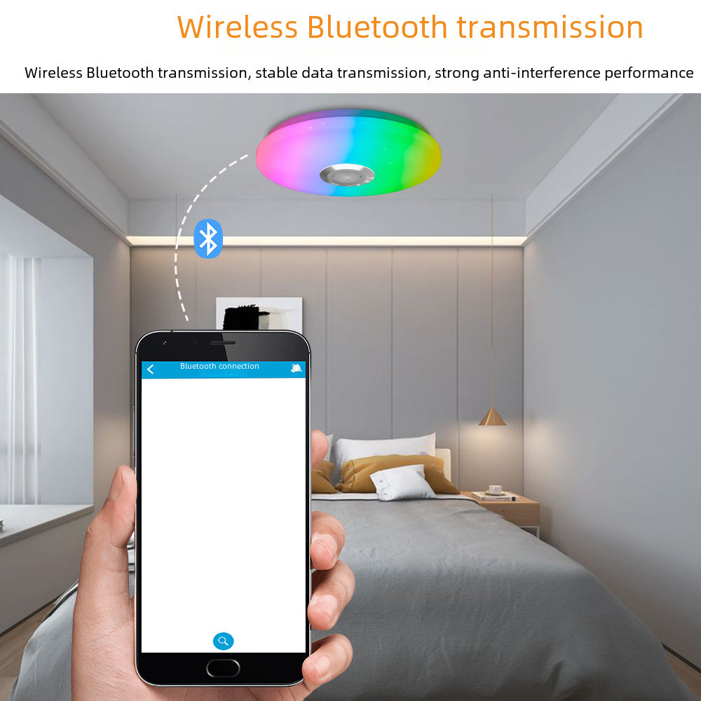 RGB Ceiling Light Bedroom Simple Entrance Light Bluetooth Remote Control LED Balcony Corridor Aisle Light Home Lighting Ultra-thin