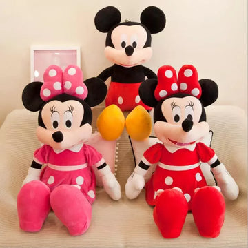 Mickey & Minnie Mouse Plush Dolls - Adorable 40/50cm Soft Stuffed Toys for Kids