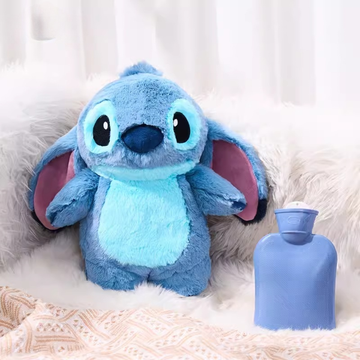 Stitch Plush Hot Water Bottle - Keep Warm with Stitch’s Adorable Design