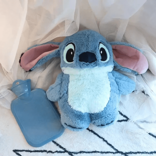 Stitch Plush Hot Water Bottle - Keep Warm with Stitch’s Adorable Design